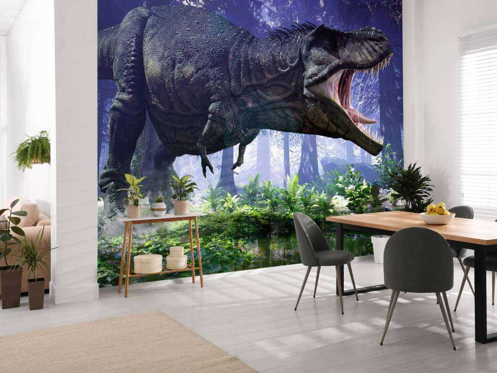 Tyranozaurus Rex nad jeziorem