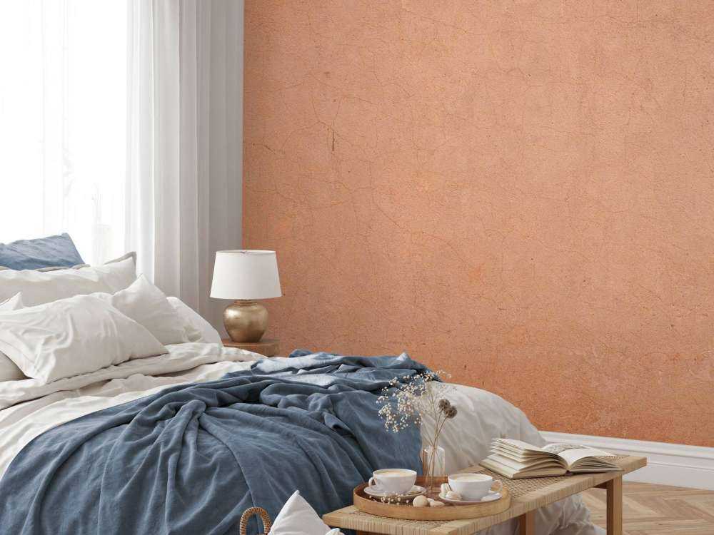 Konstrukcja betonowa w kolorach terakoty