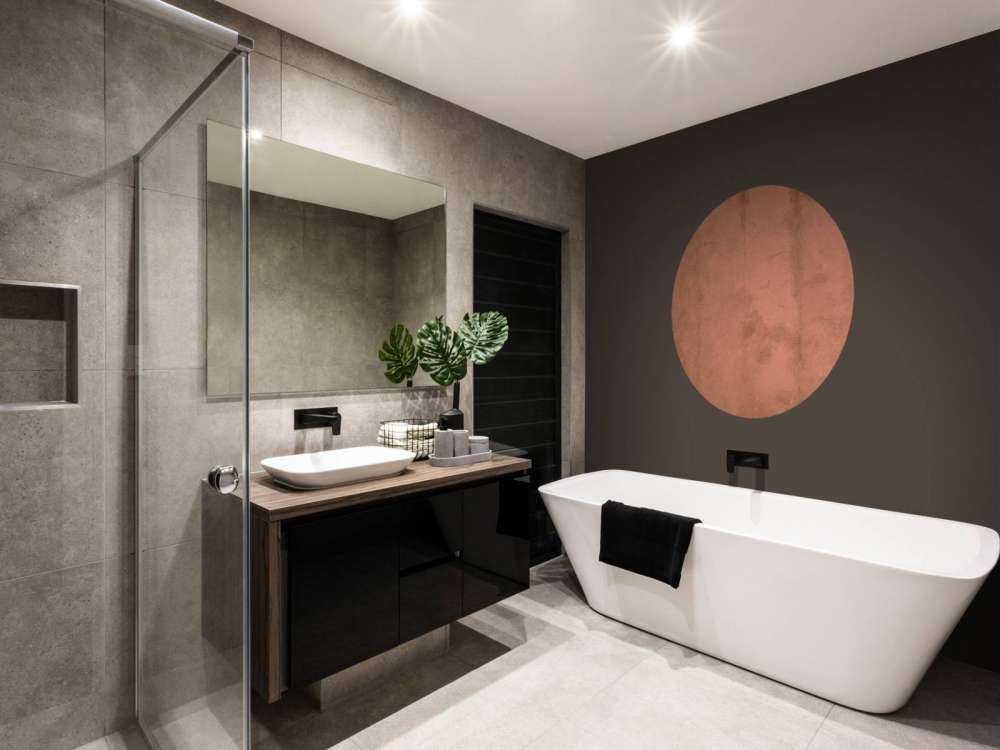 Beton kolorze terakoty