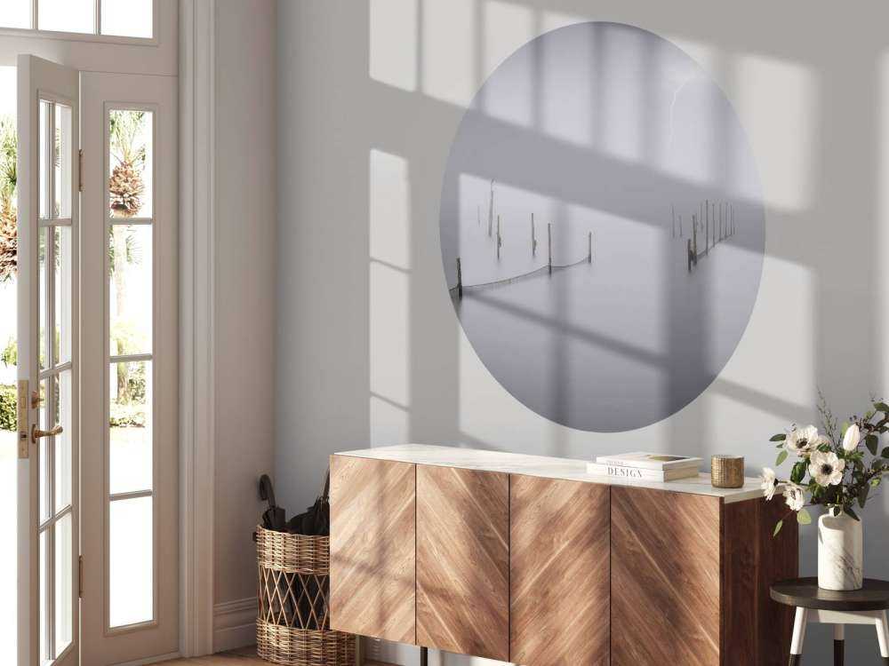 Sieci rybackie we mgle i podczas burzy