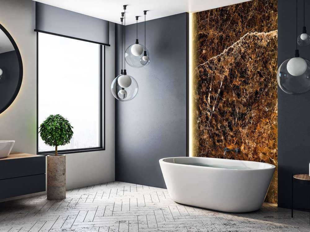 Marmur w kolorze miedzi