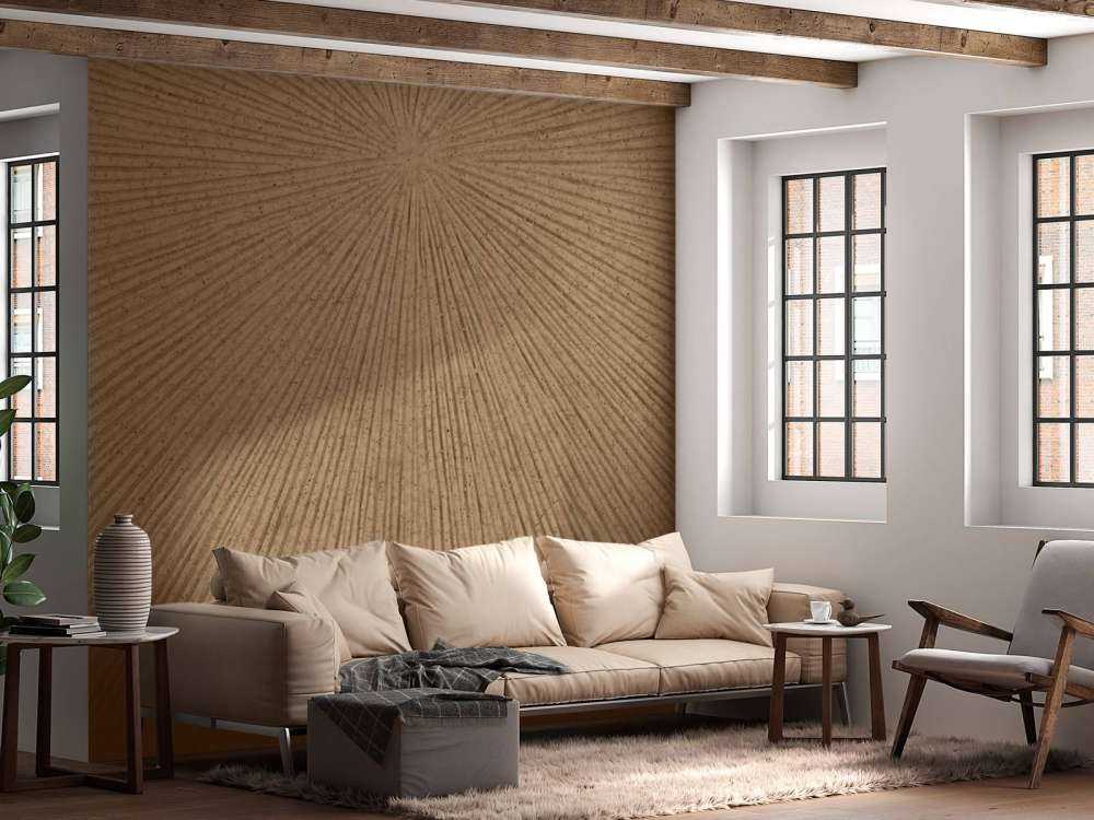 Struktura z liniami w kolorze złotego brązu