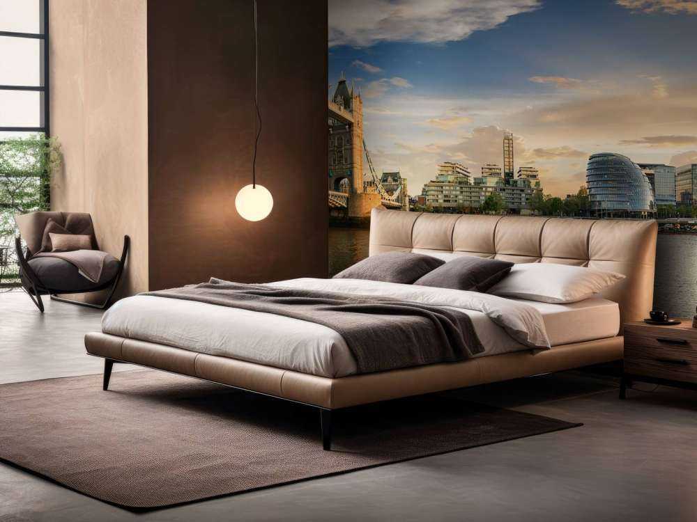 Skyline London z mostem Tower Bridge