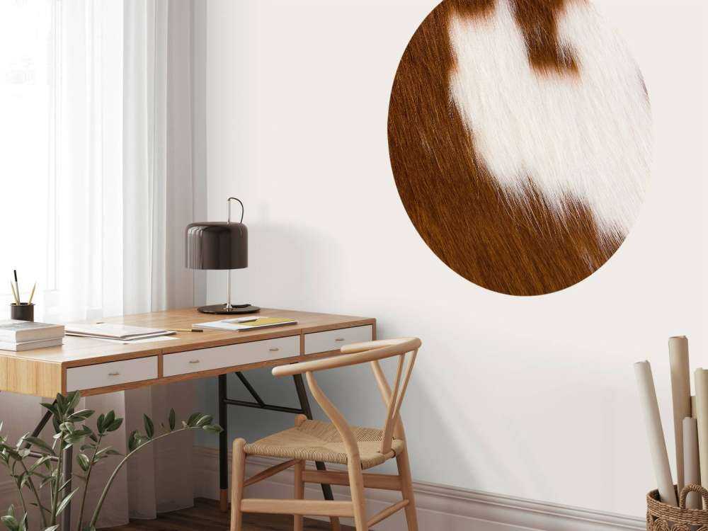 Skóra bydlęca czerwona i biała skóra bydlęca