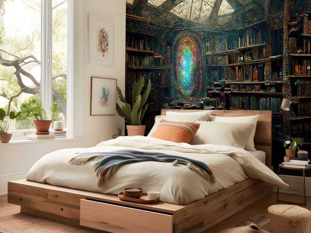 Zaczarowana sala książkowa