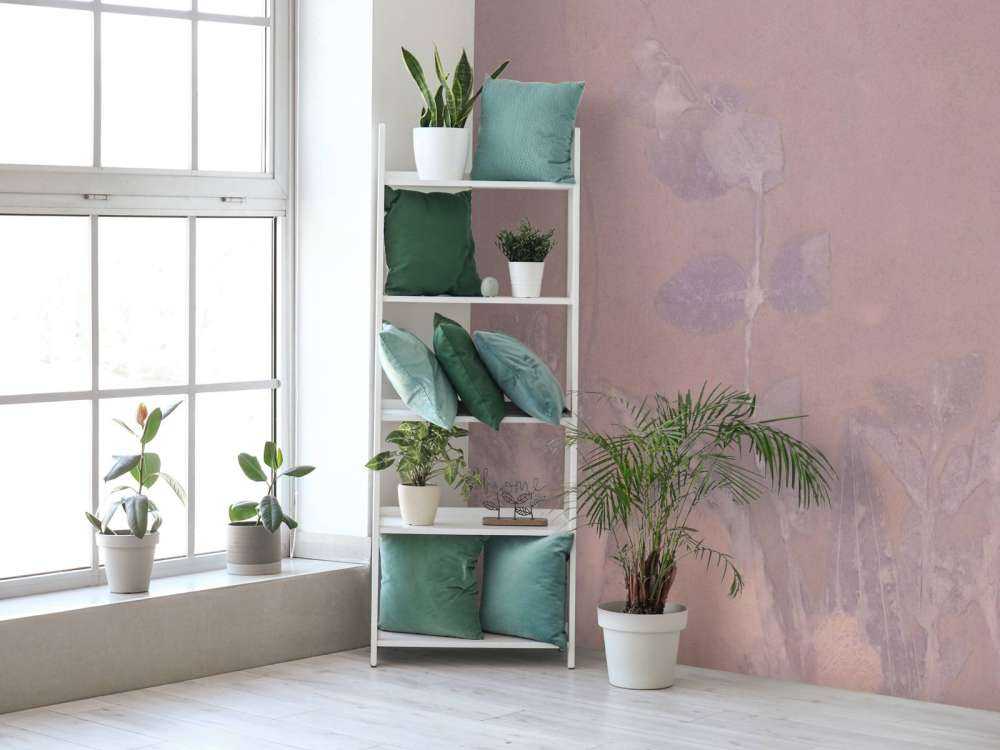 Wilde geranium i śnieżna jagoda - mauve