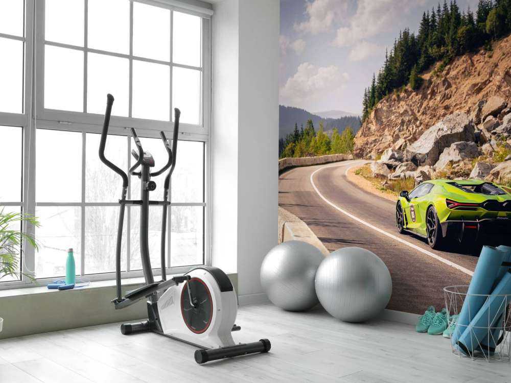 Lamborghini Revuelto w górach