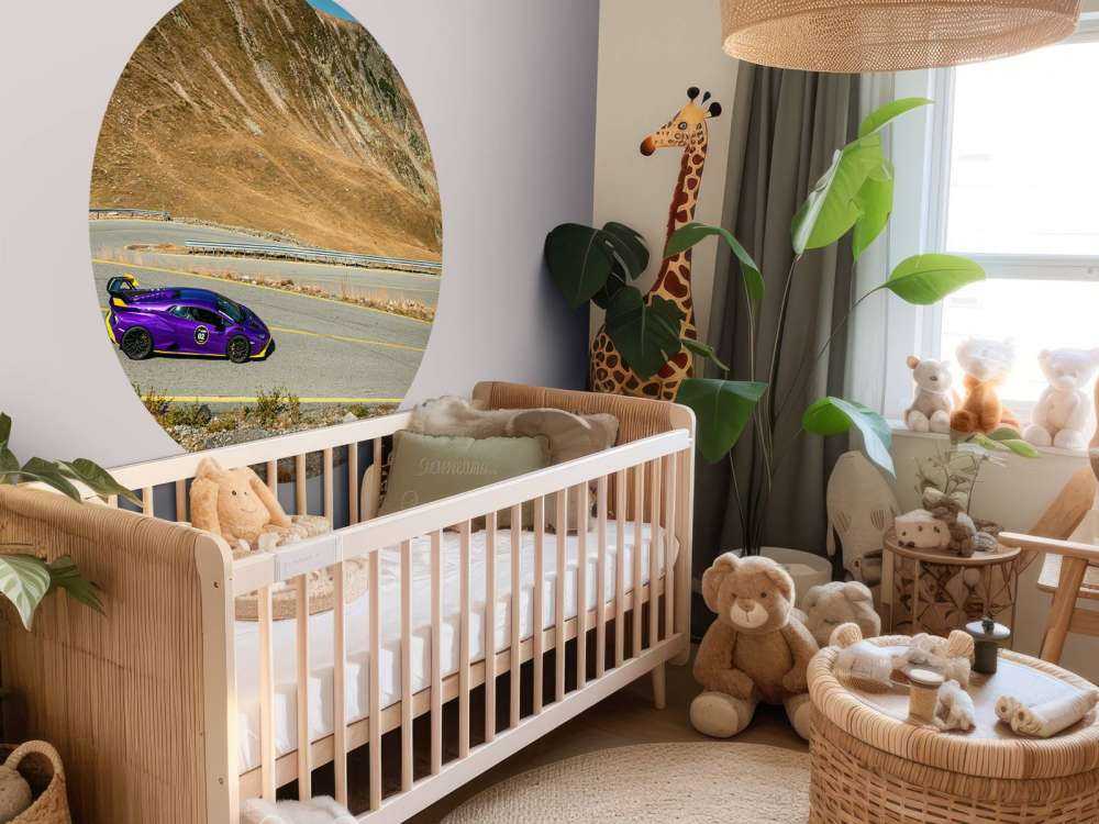 Lamborghini Huracán na górskiej drodze