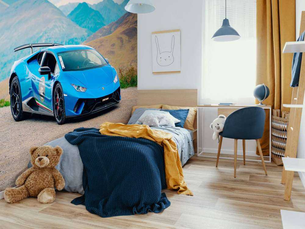 Lamborghini Huracán STO w górach