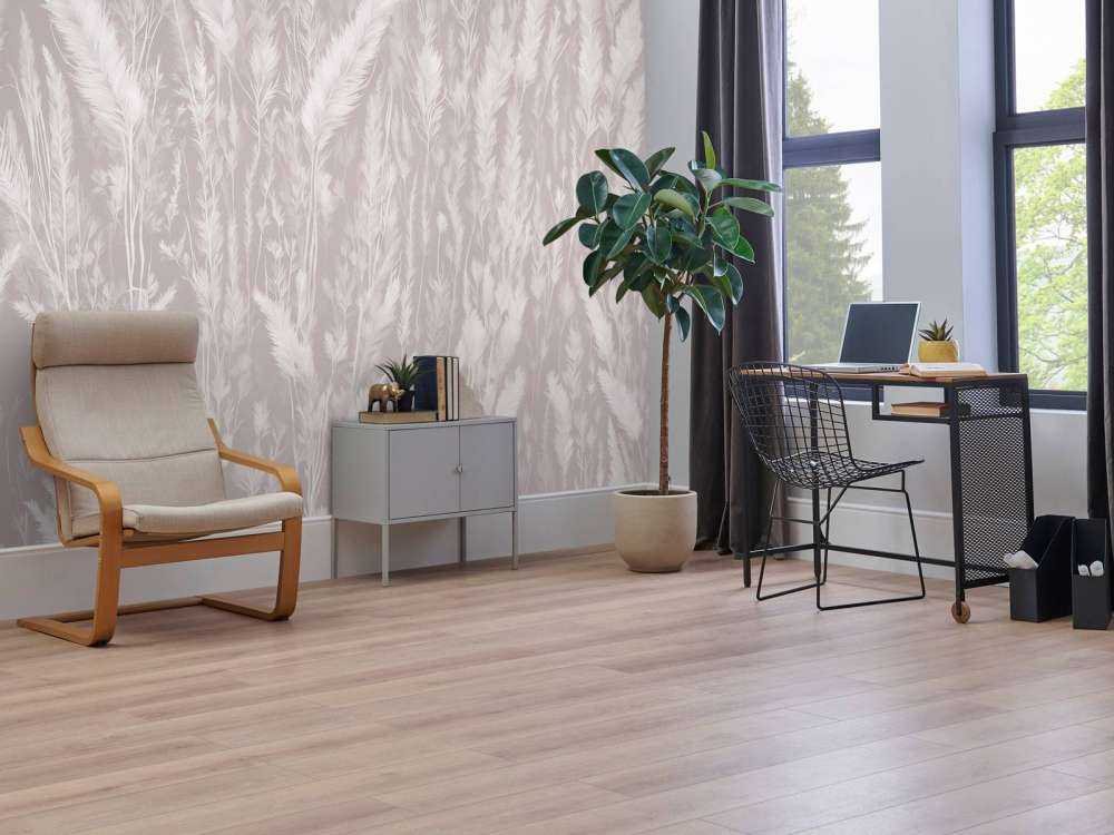 Ściana traw polowych - taupe