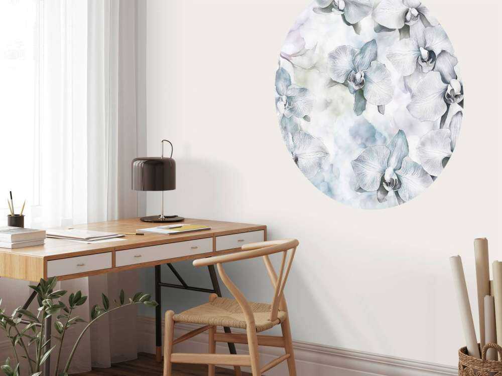 Melodie orchidei akwarelowych