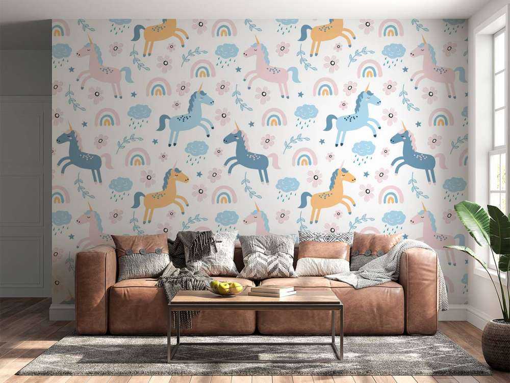 Jednorożec z tęczą