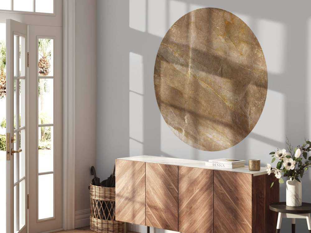 Naturalny brązowy marmur