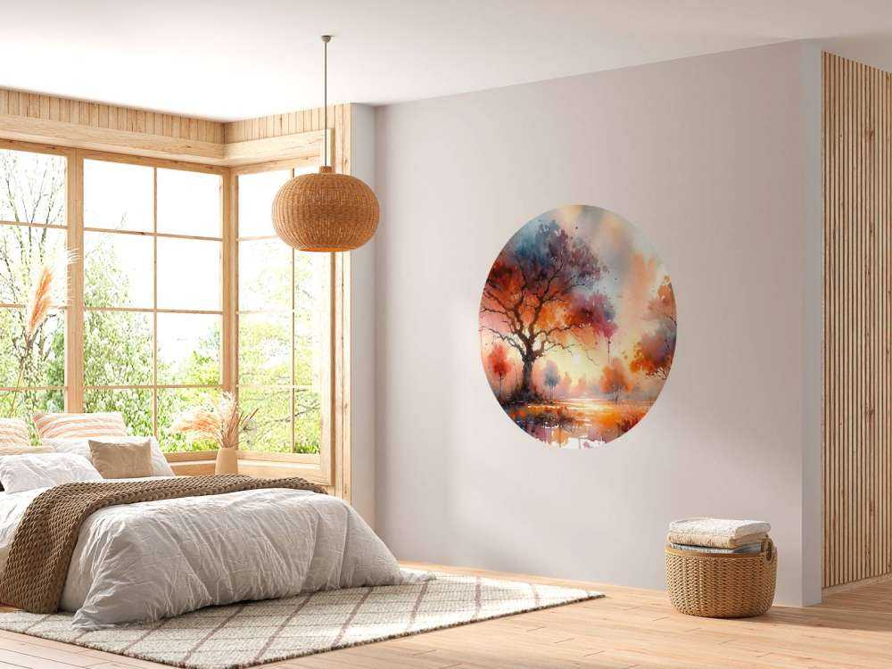 Ognista Korona Jesieni o Zmierzchu