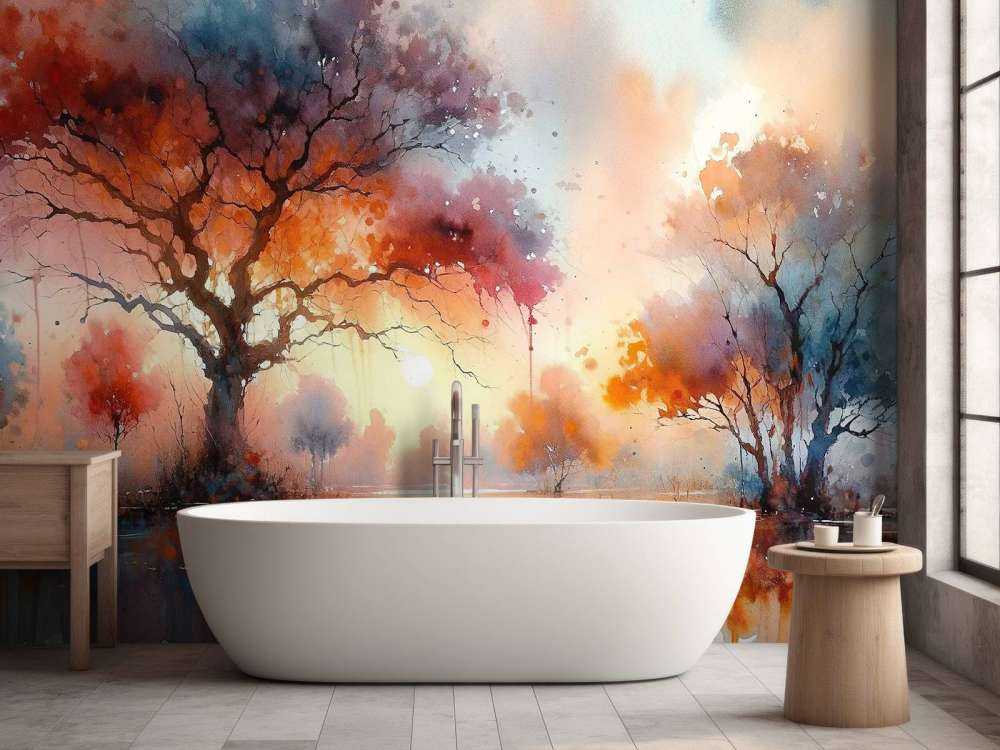 Ognista Korona Jesieni o Zmierzchu