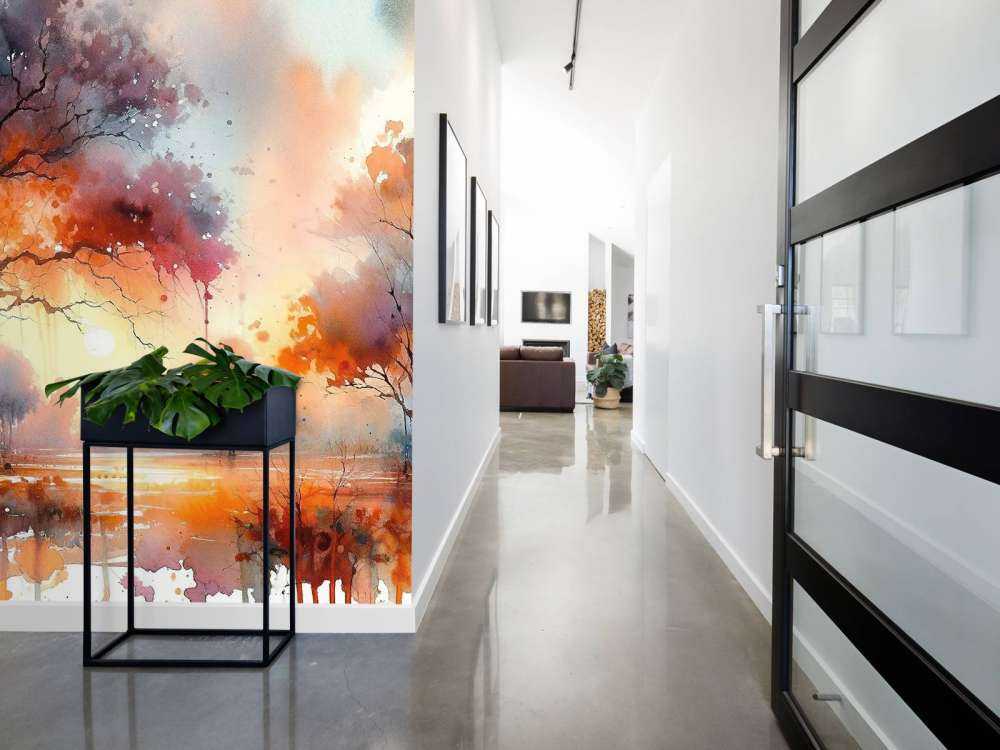 Ognista Korona Jesieni o Zmierzchu