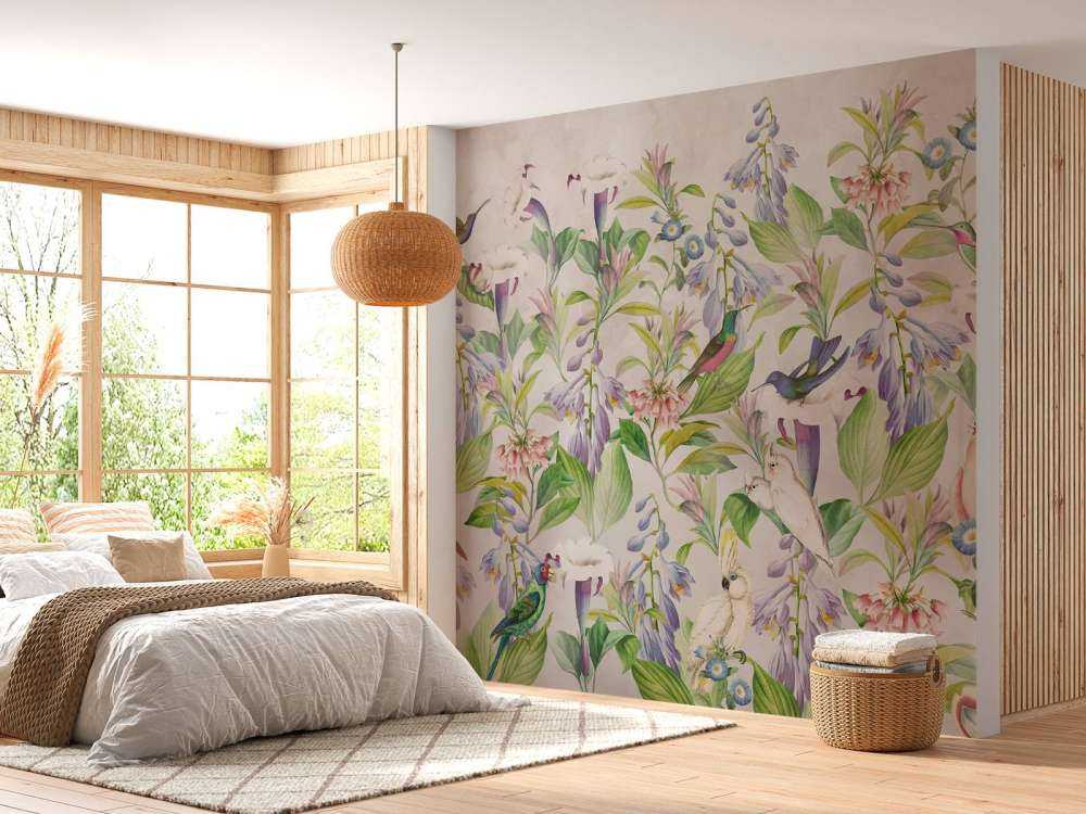 Eteryczny Śpiew Ptaków Kwiaty - Pastelowy Raj