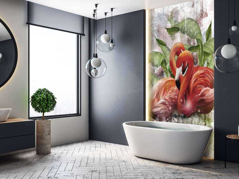 Flamingowy Duett Miłości