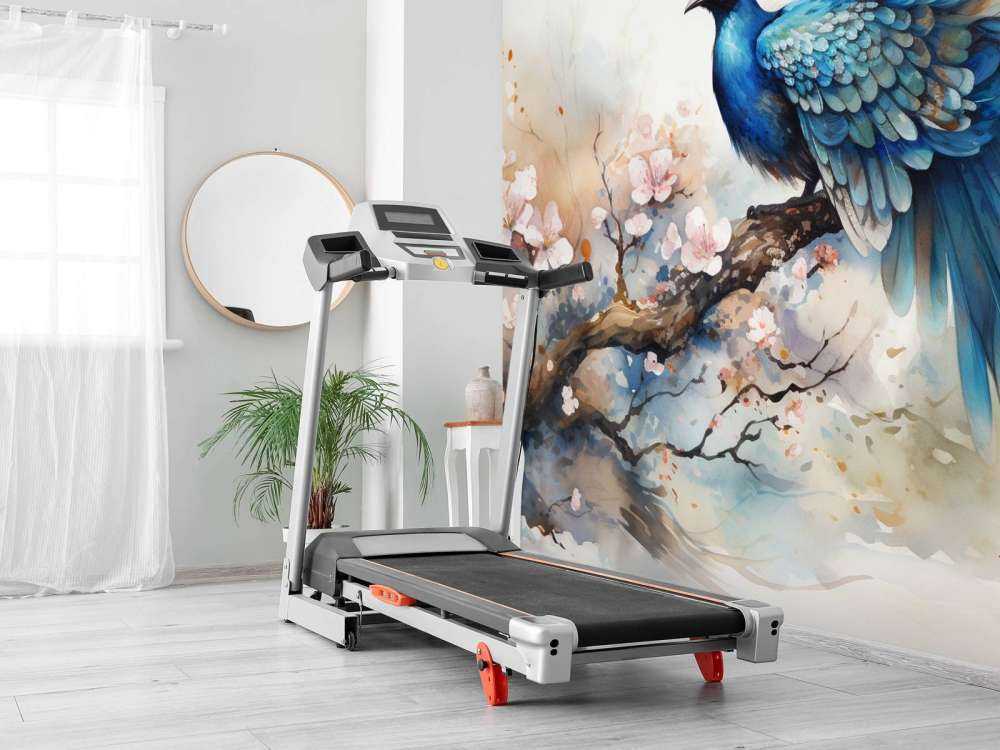 Paw w Wiosennej Mgle