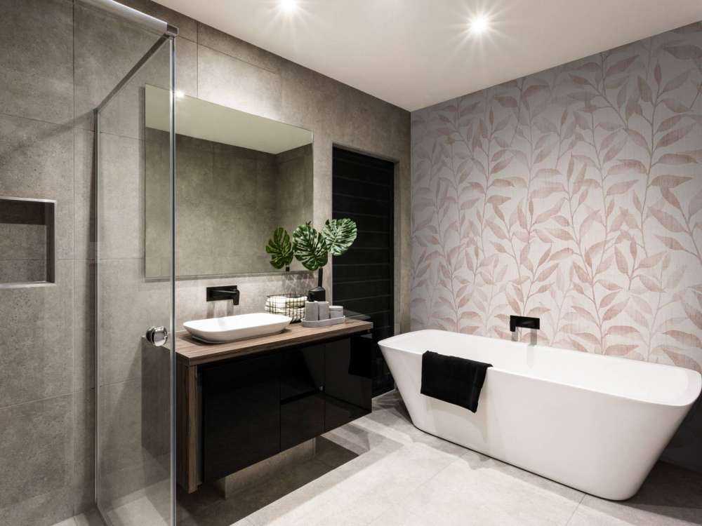 Liście pnące Japandi - miękka terakota