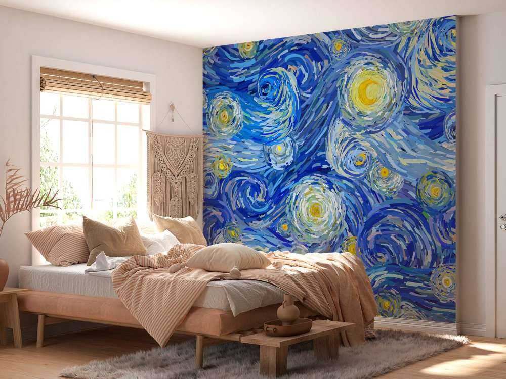 Gwieździsta noc ilustracja