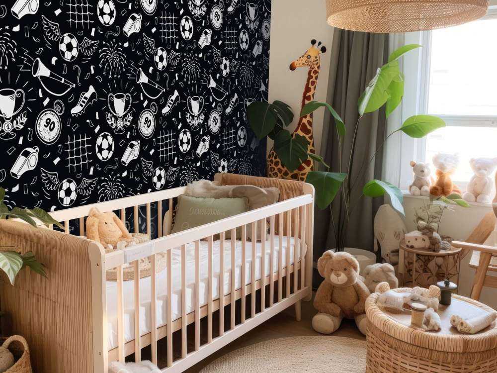 Piłka nożna czarno-biała