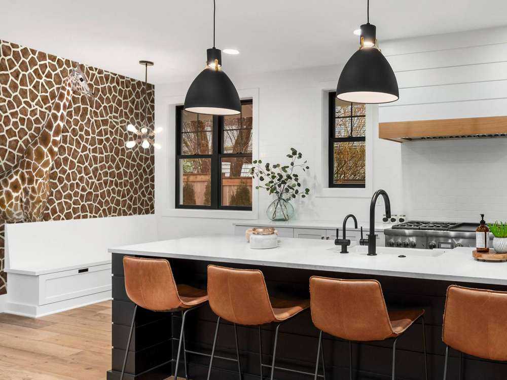 Zakamuflowana żyrafa