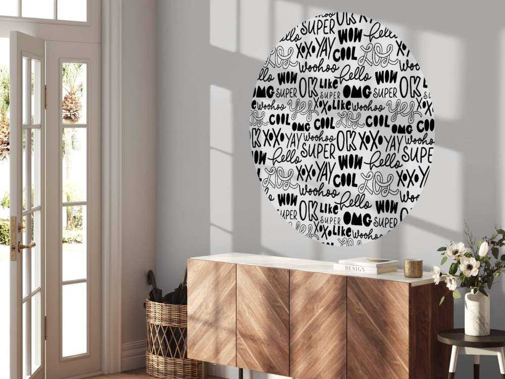 Doodles czarno-białe