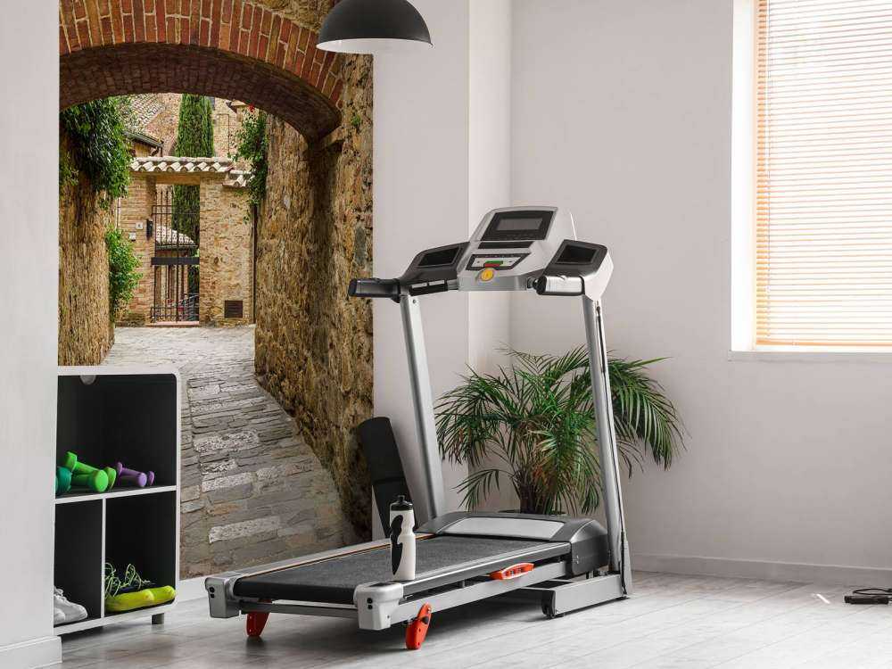 Łuk z czerwonymi kwiatami