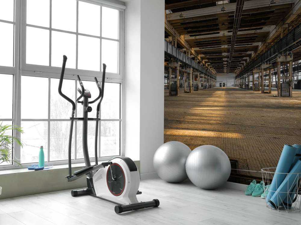 Stary opuszczony garaż