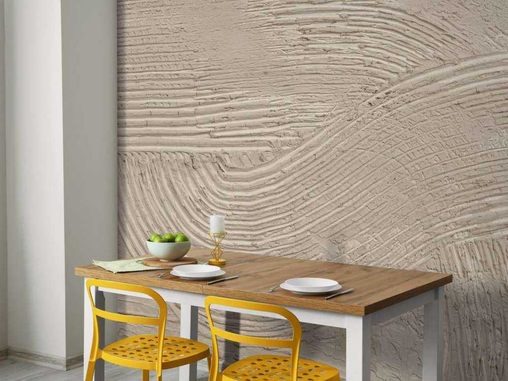 Teksturowane linie w lnie