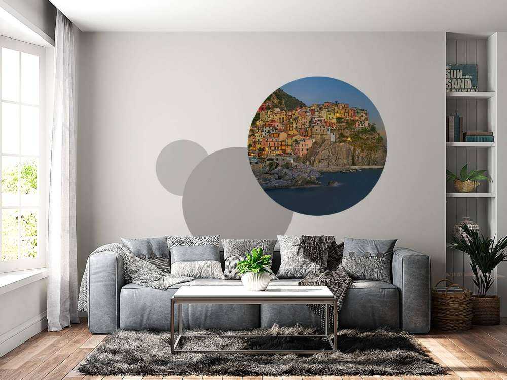 Kolorowe domy we Włoszech