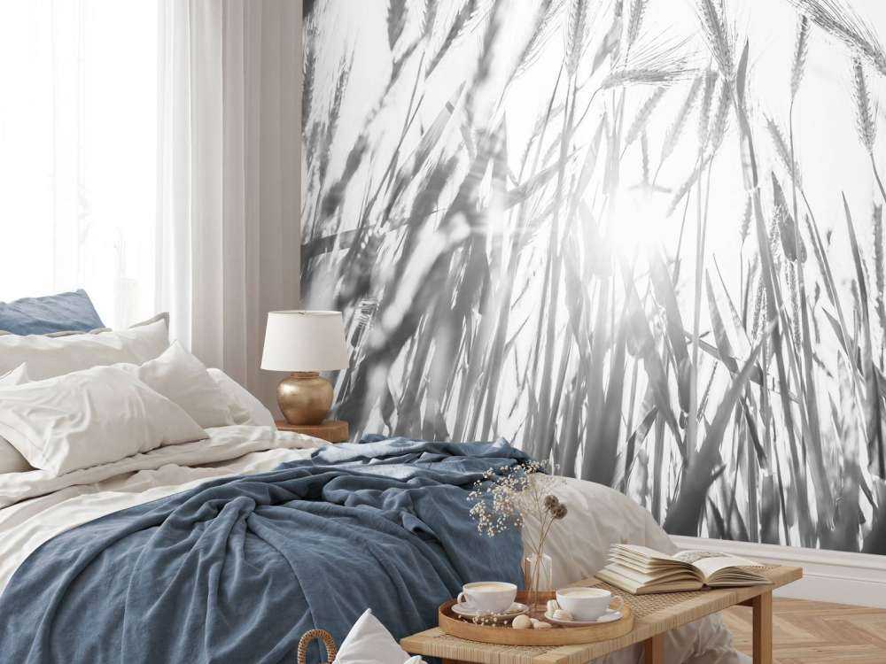 Słoneczne pole pszenicy