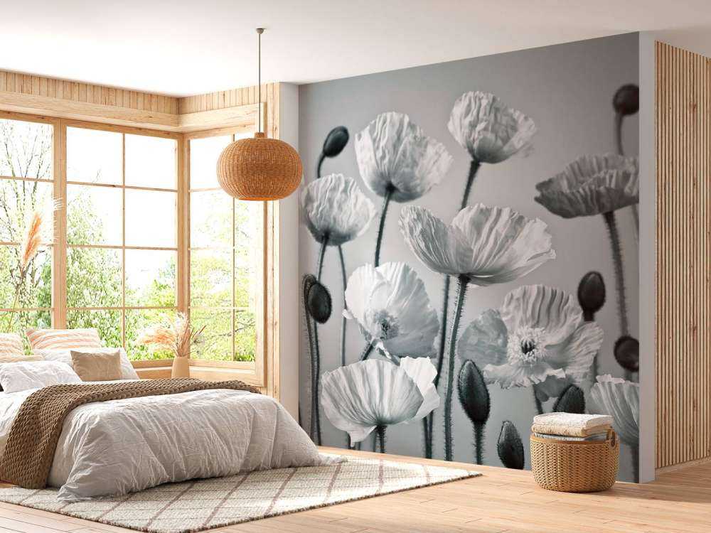 Maki w niebieskim odcieniu