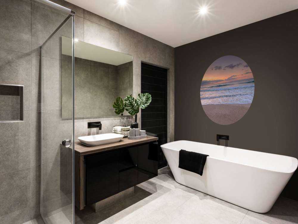 Kolorowy zachód słońca