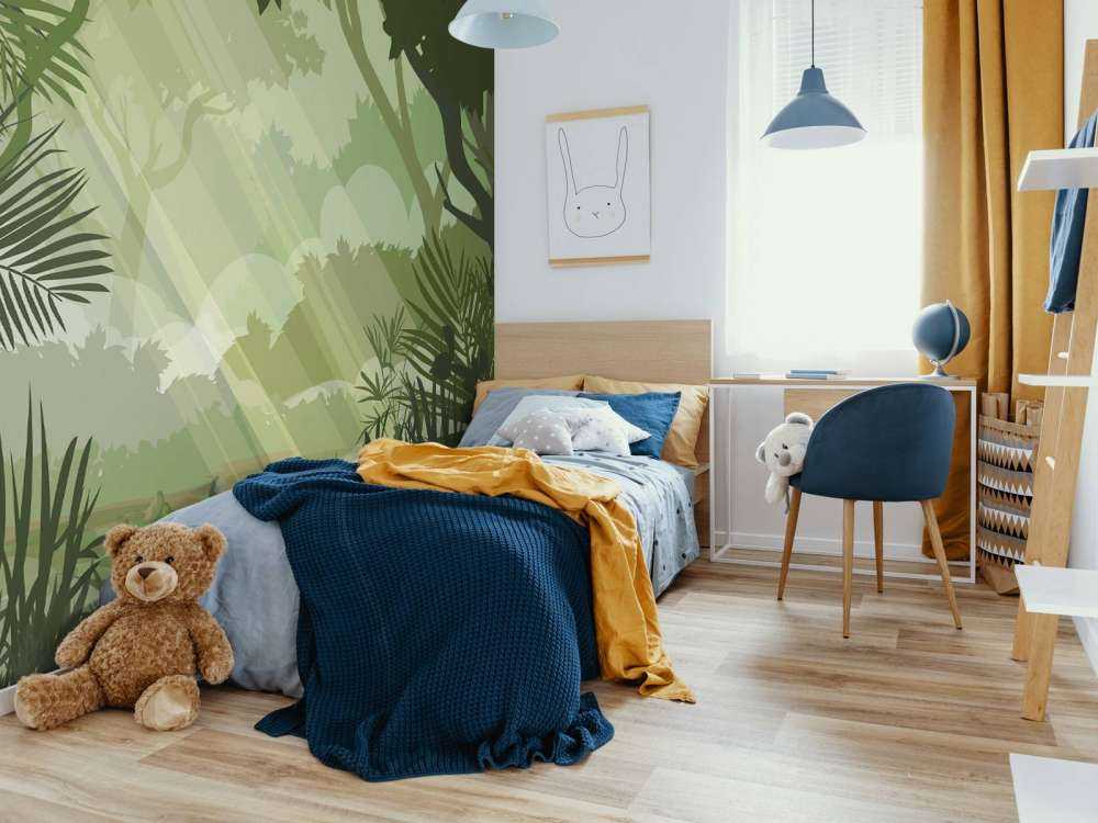 Illustratie groene jungle