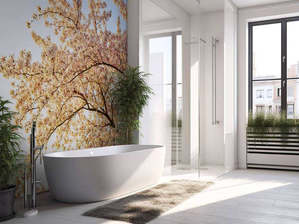 Gałąź kwitnąca w rozkwicie