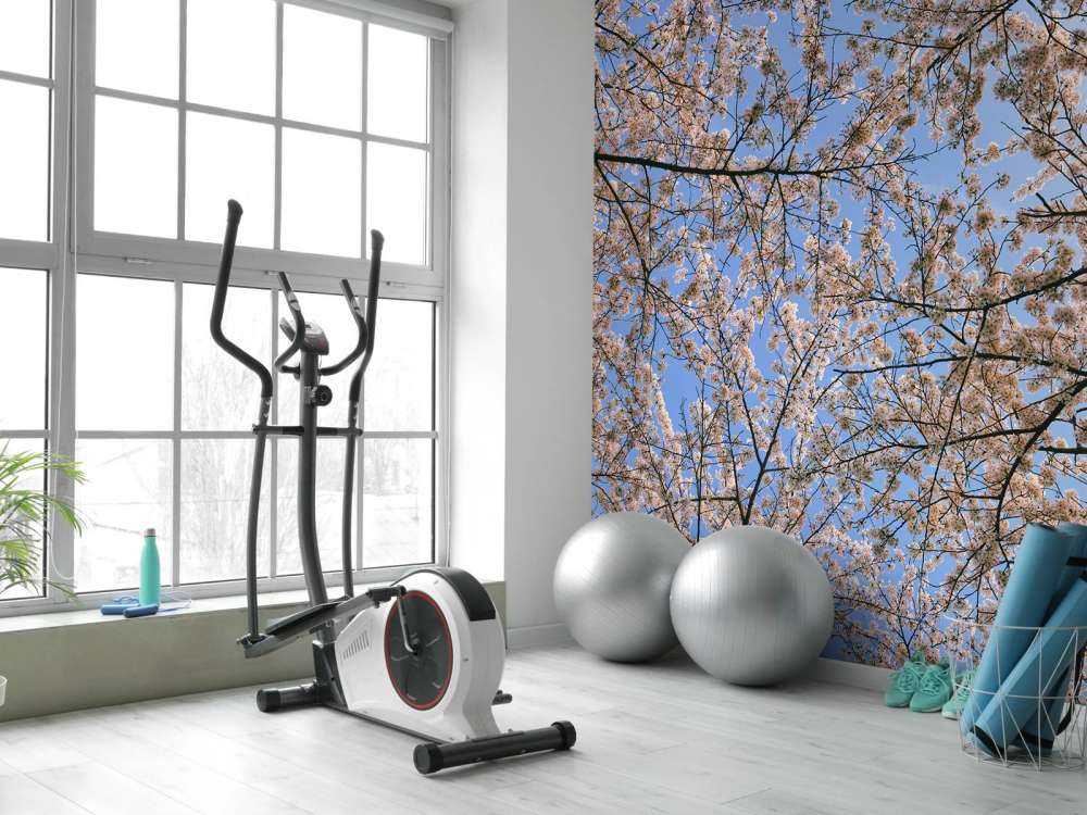 Kwitnące gałęzie w kwiatach