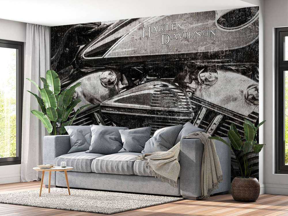 Harley davidson zbliżenie