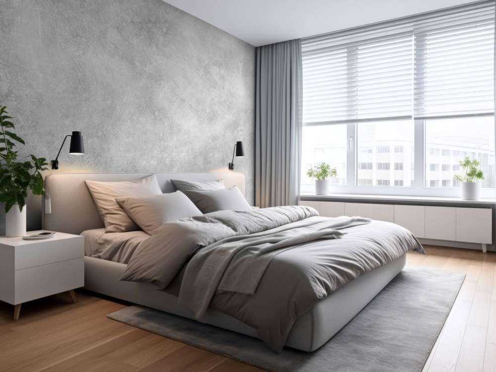 Struktura z błyszczącego betonu