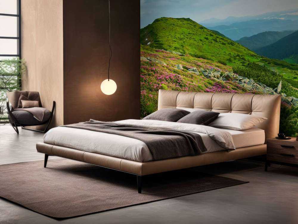 Rododendrony w górach.