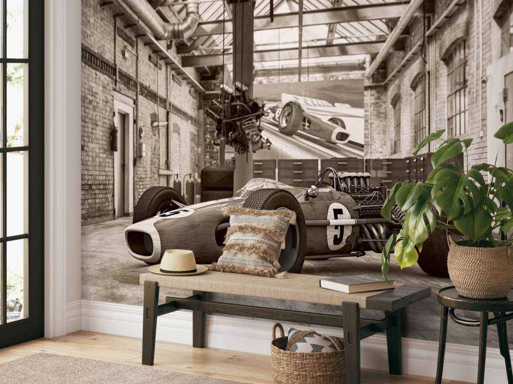 Stary samochód wyścigowy