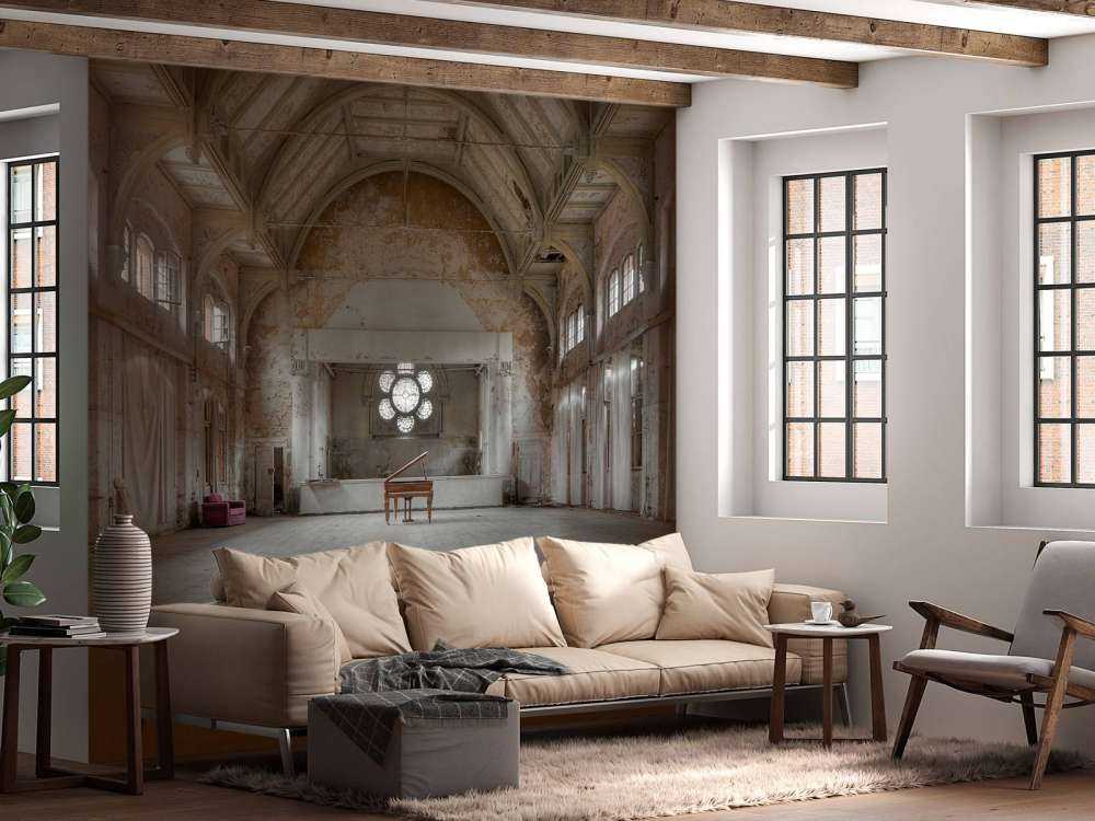 Pokój w starym sanatorium