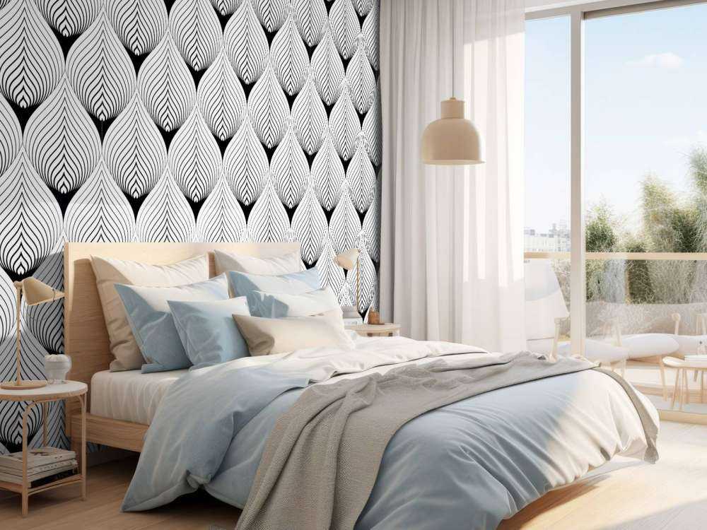 Abstrakcyjne płatki kwiatów