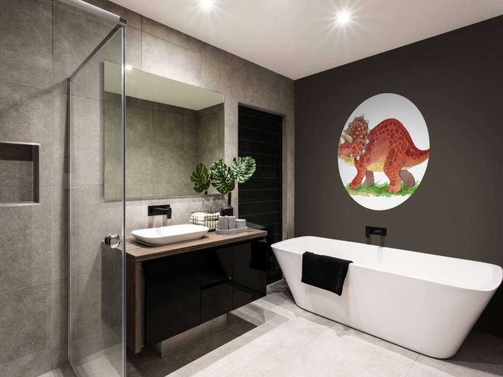 Cute Triceratops dinosaur