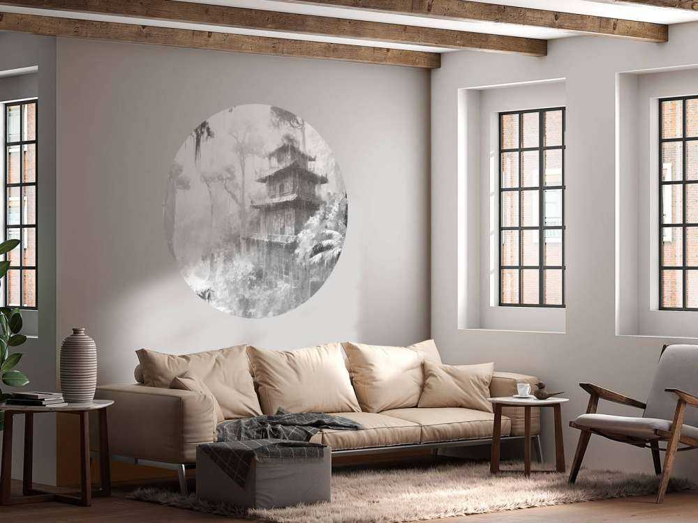 Ukryta Chatka w Mglistym Lesie