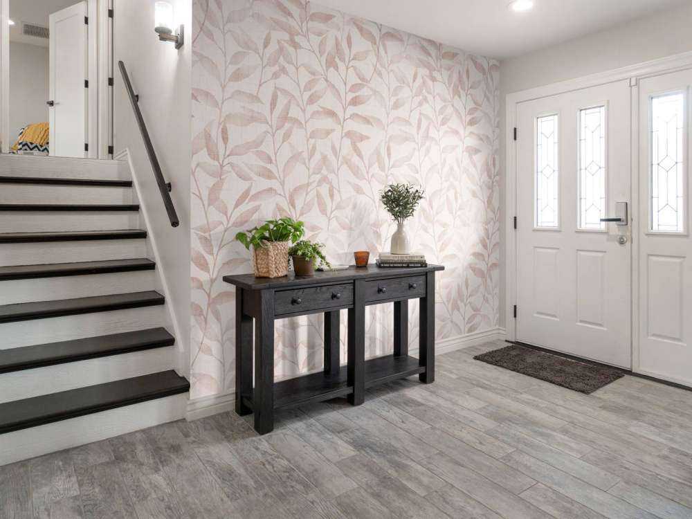 Liście pnące Japandi - miękka terakota