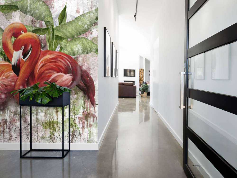 Flamingowy Duett Miłości