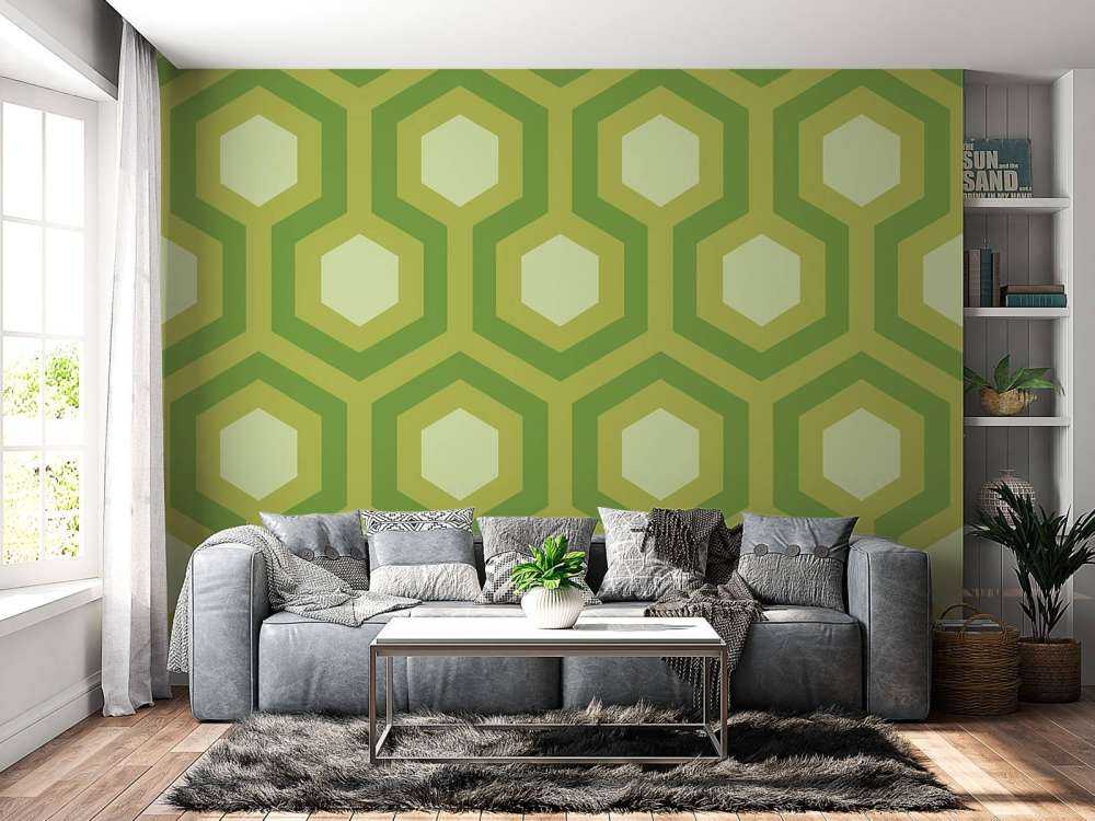 Zielone figurki z lat 70