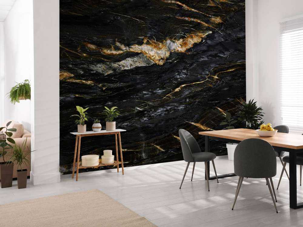 Wytrzymały ciemny marmur